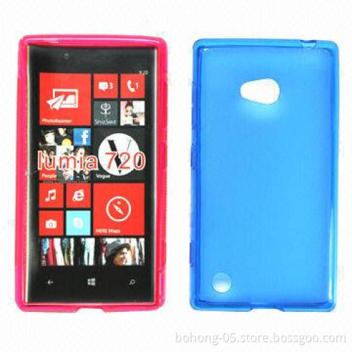 Cases for Nokia Lumia 720, Made of TPU, Various Colors are Available